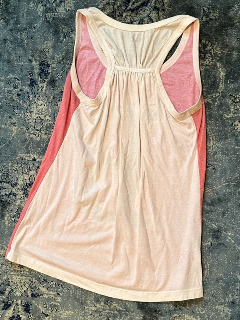 Touch by Alyssa Milano Boston Red Sox Tank Top Medium Pink White - Picture 3 of 3